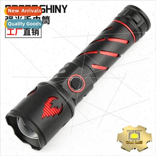 High-power white laser flashlight outdoor lighting waterproo