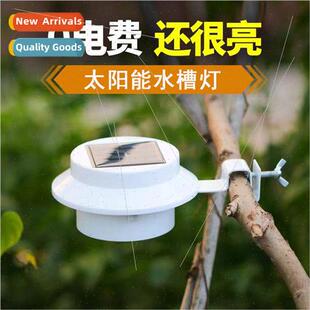 Outdoor ghts Rainproof Garden Wall Solar Sensor Gutter
