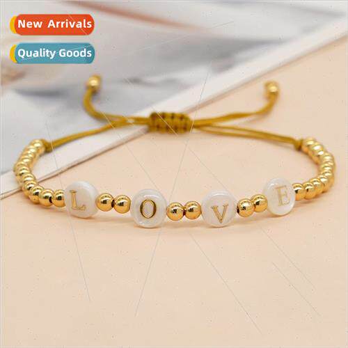 Jewelry Spring New Design Vintage Copper Beads White Shell L