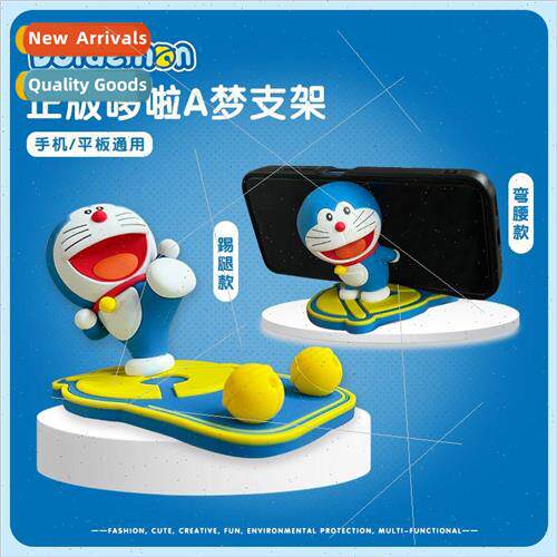doraemon cell phone holder cute cartoon tinkerbell cat deskt