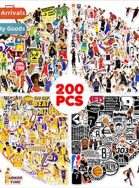 200 NBA stickers  stickers black mamba stickers luggage lapt