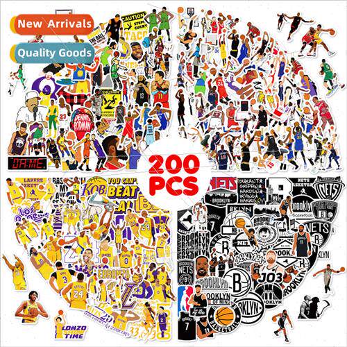 200 NBA stickers  stickers black mamba stickers luggage lapt