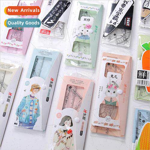 Ruler set of elementary school students stationery cute set