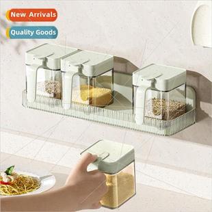 ght luxury kitchen shelves free wall mounted spice rack spic