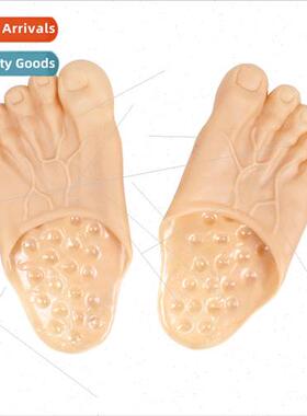 Wacky toe slippers compulsion simulation big foot shoes bare