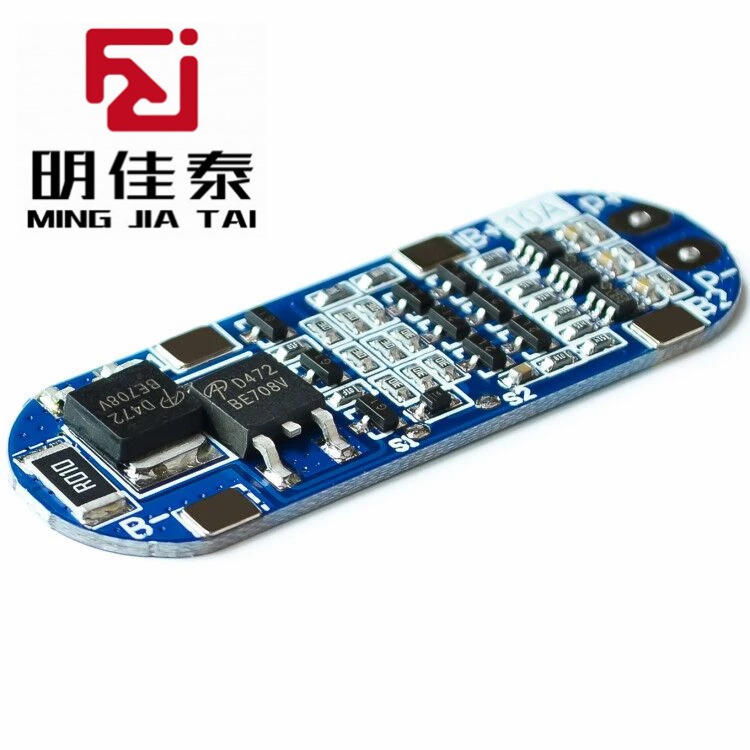 3 series 11.1V 12V 12.6V lithium battery protection board wi