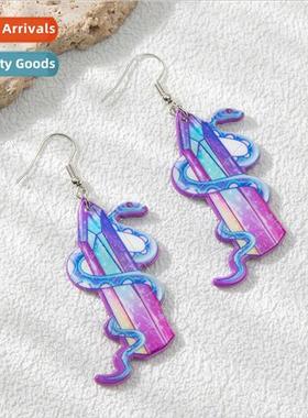 Crystal Snake Earrings Innovative mple New Earrings Earrings