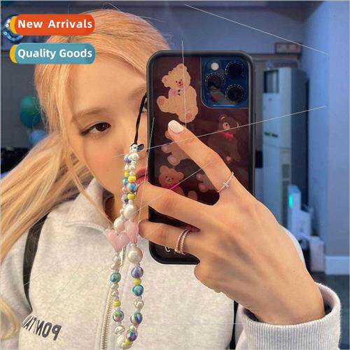 Ethnic  Park Chae-young cell phone chain acrylic imitation p