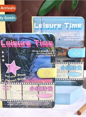 Pomelo B6PU Magnetic Button Book Small Town Time Series Kore