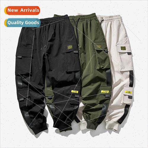 Work pants mens  loose bunch of mens casual pants men Korean