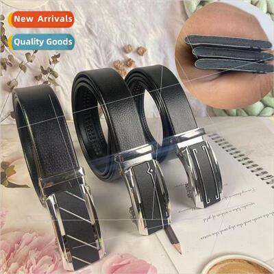 Summer Mens Belt Wraparound Rubberized Automatic Belt Runnin