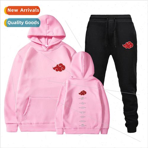 Mens suit new Japanese Naruto cloud printing pullover hoodie