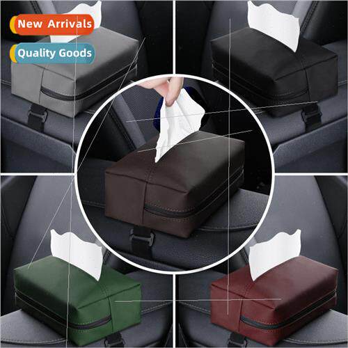 Car Tissue Box Sun Visor Hanging Tissue Box Car Tissue Box C