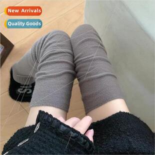 Autumn and winter milky white warm stockings female Japanese
