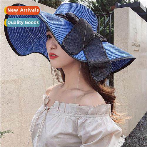 Beach straw hat female summer hat seaside outing vacation Ko