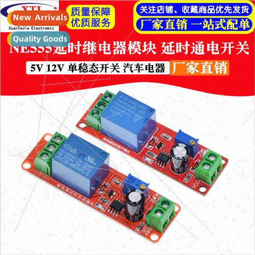NE555 Time Delay Module 5V 12V Monostable Switch Relay Delay