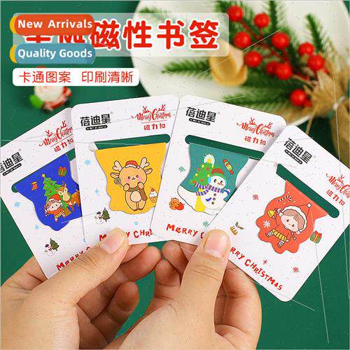 Cute Christmas Magnetic Bookmarks Student Marker Sorting Dou