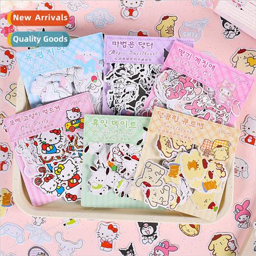 SL-28 Sanrio handbook paper stickers childrens handbook stic