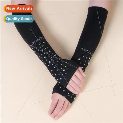 Summer cycling cuffs icy driving sunscreen gloves female ant