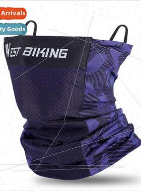 Summer ice silk cycling mask breathable magic bandana hangin