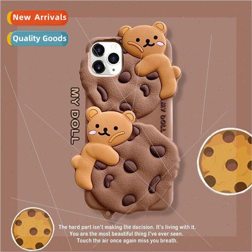 Cookie Bear 适用 Apple 12Pro/11 Silicone iPhone 13 Case 14Pr