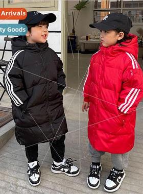 Childrens down jacket fall and winter men and womens middle