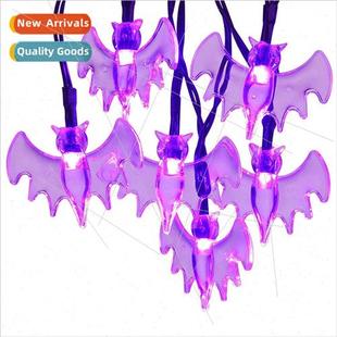 String ghts Holiday Bat Spooky Outdoor Solar Halloween