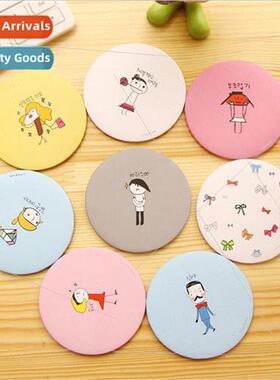 Korean mini makeup mirror portable compact makeup mirror por