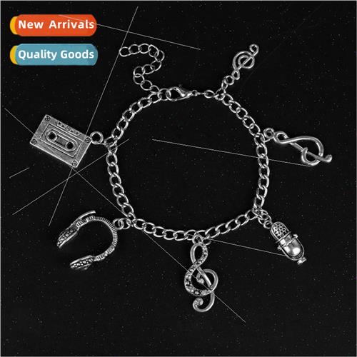 Jewelry headphones microphone notes magnetic tape pendant cr