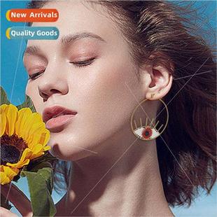 beads handmade eyes fashion blue rice Turkish ins beaded