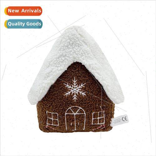 New Christmas Gingerbread House plush Christmas Gingerbread