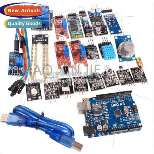 UNO R3 Learning Kit + 20 Sensor Modules Starter Kitkit Senso