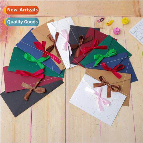 Ribbon Envelope Western Vintage Solid Color Blank ze Teacher