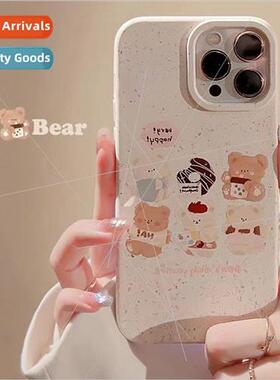 Biodegradable environmental protection gray background bear