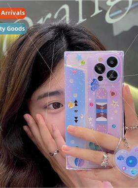 High-color Purple Fantasy Star Tape iPhone 14 Hanging 13ProM