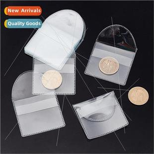 Collector Badge Bags PVC Organize Clear Coin