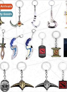 DOTA2 game around the weapon model pendant Blade Tower logo