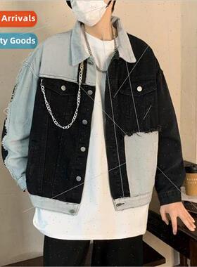 2023 Spring and Autumn new Korean black and white color coll