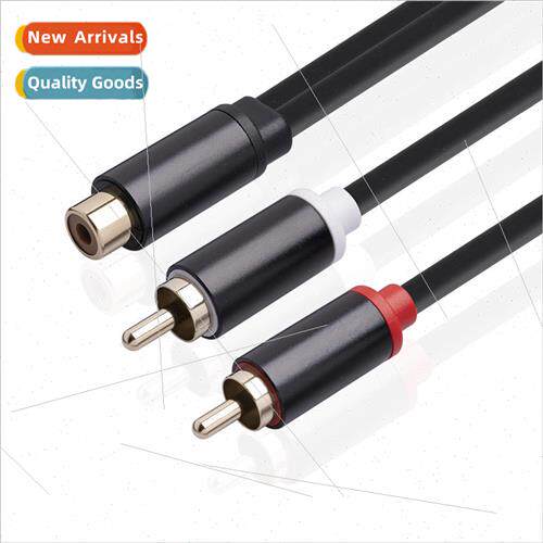 New 0.3 meters gold-plated 适用 car audio modification RCA a