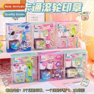 animal roller clay DYI stud sealing cartoon with Cute stamps