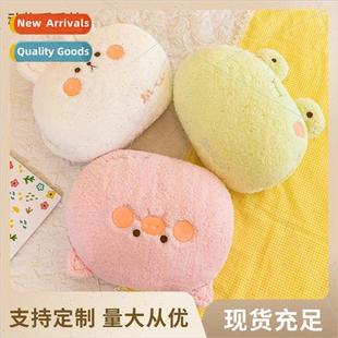 warmer pillow nap cute cartoon hand heart New girl