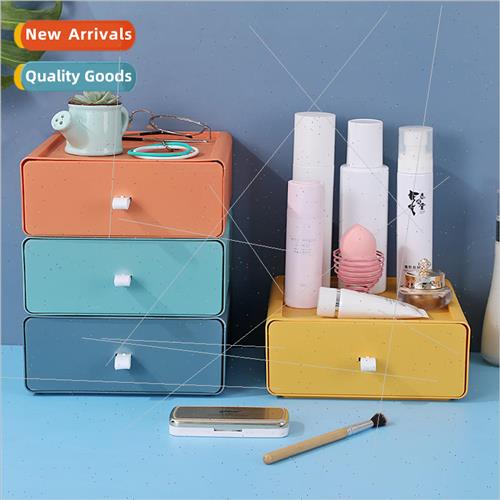 Drawer desktop organizer cosmetics student dormitory station