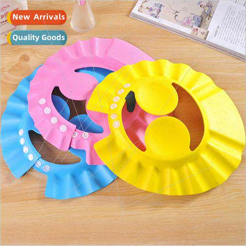 Baby safe barber bath cap bath cap ear protection  adjustabl
