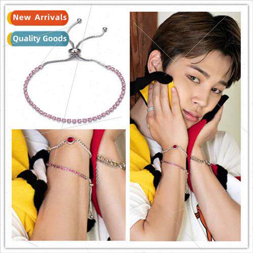 Bulletproof Junior League JIMIN Park  Min diamond bracelet J