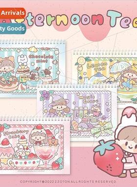 release book Ajo afternoon tea A5 release paper notebook han