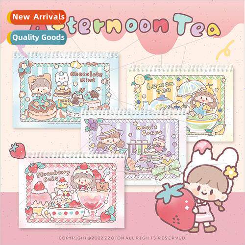 release book Ajo afternoon tea A5 release paper notebook han