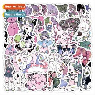 50 pcs of girls temptation stickers cute sweetheart girl col