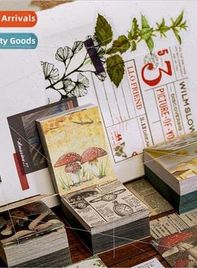 Packet head material book Aymous mail series retro fresh lit