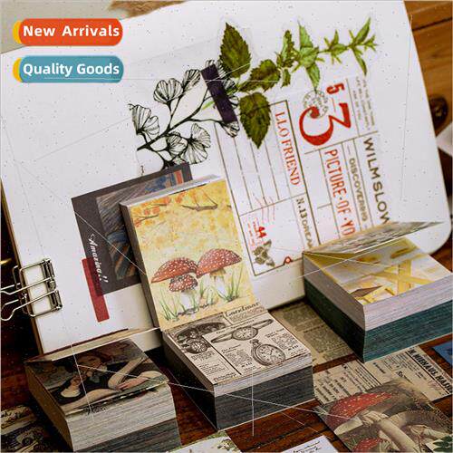 Packet head material book Aymous mail series retro fresh lit