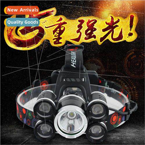 Headlamp RJ-3000 airplane head light 5 head T6 strong light